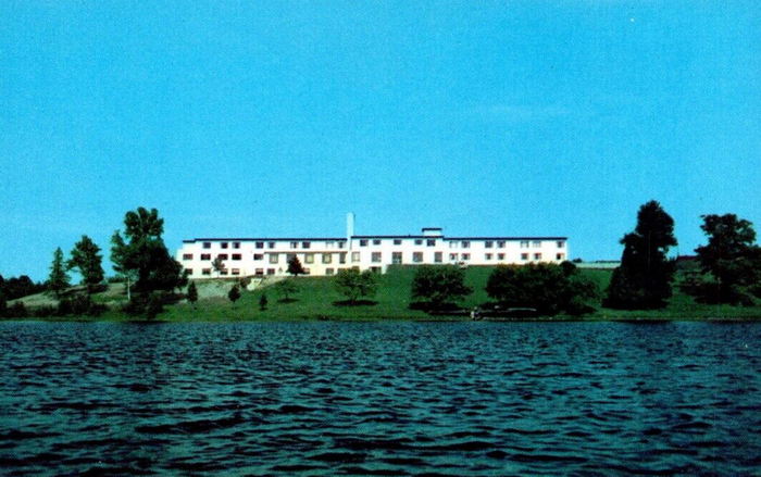 Lost Lake Woods Club - Vintage Postcard (newer photo)